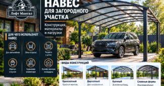 Навес для автомобиля