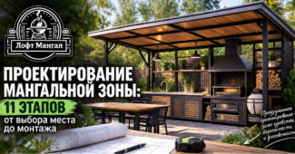 Этапы проектирования и строительства мангальной зоны